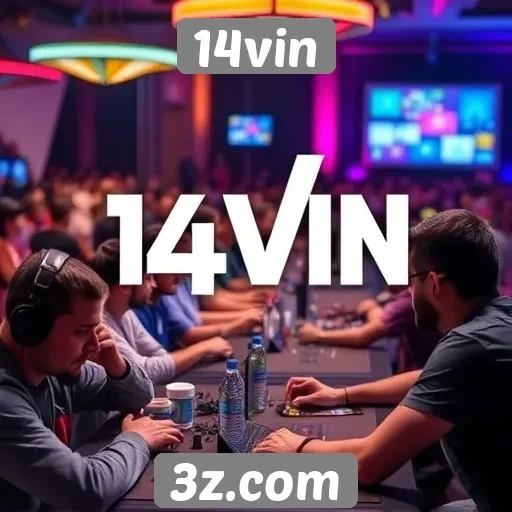Eventos de torneios em 14vin atraem espectadores